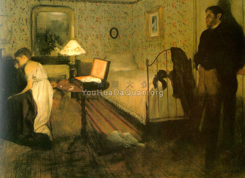 强暴 - 埃德加·德加